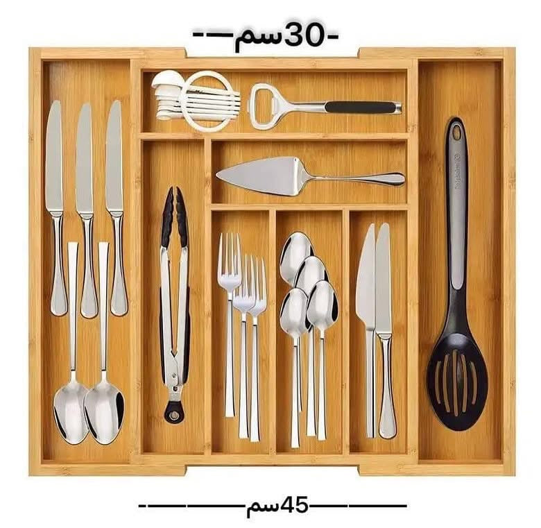 درج معالق خشب متحرك