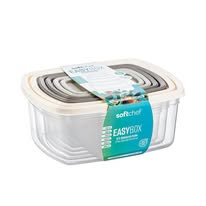 طقم حافظات طعام EasyBox مستطيل